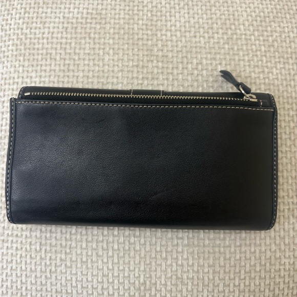 Coach Black Leather Clutch - Picture 2 of 7